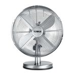 Tower 12" Metal Desk Fan